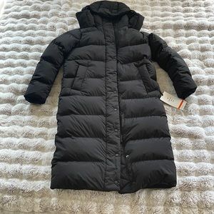 Brand New Black Lululemon Wunder Puff Jacket Long (Size 4)